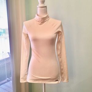 🏷️ NEW NWOT UA Under Armour Coldgear Turtleneck Small S